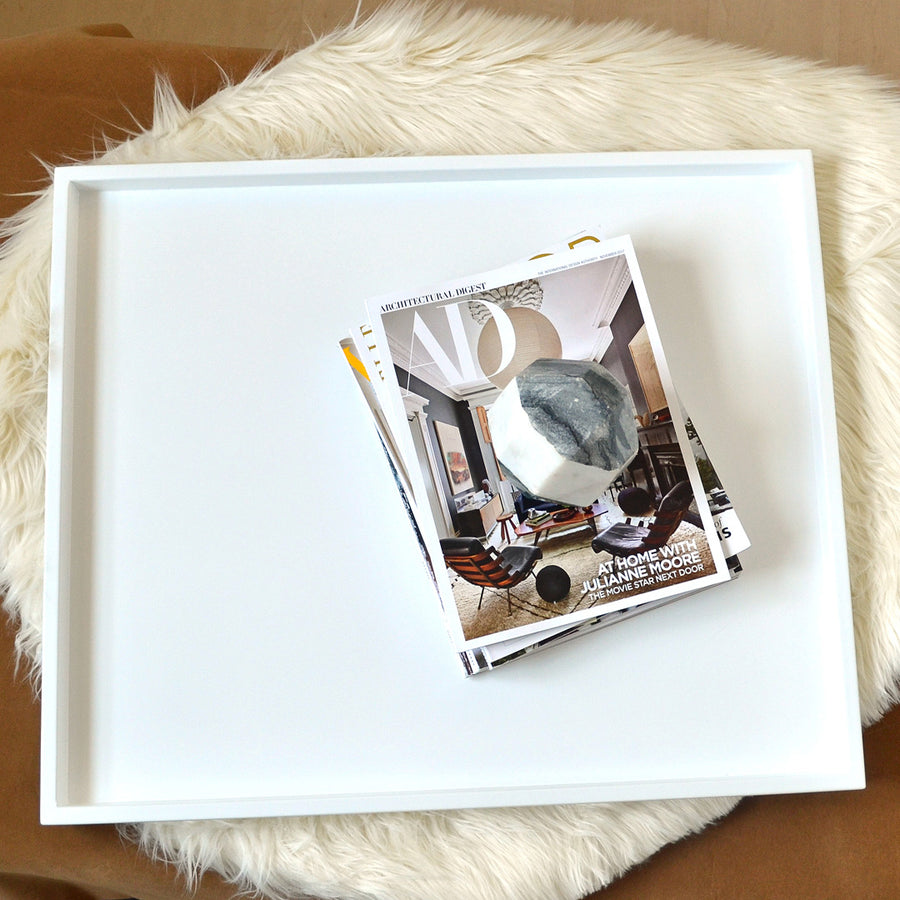 Orange Low Profile Tray