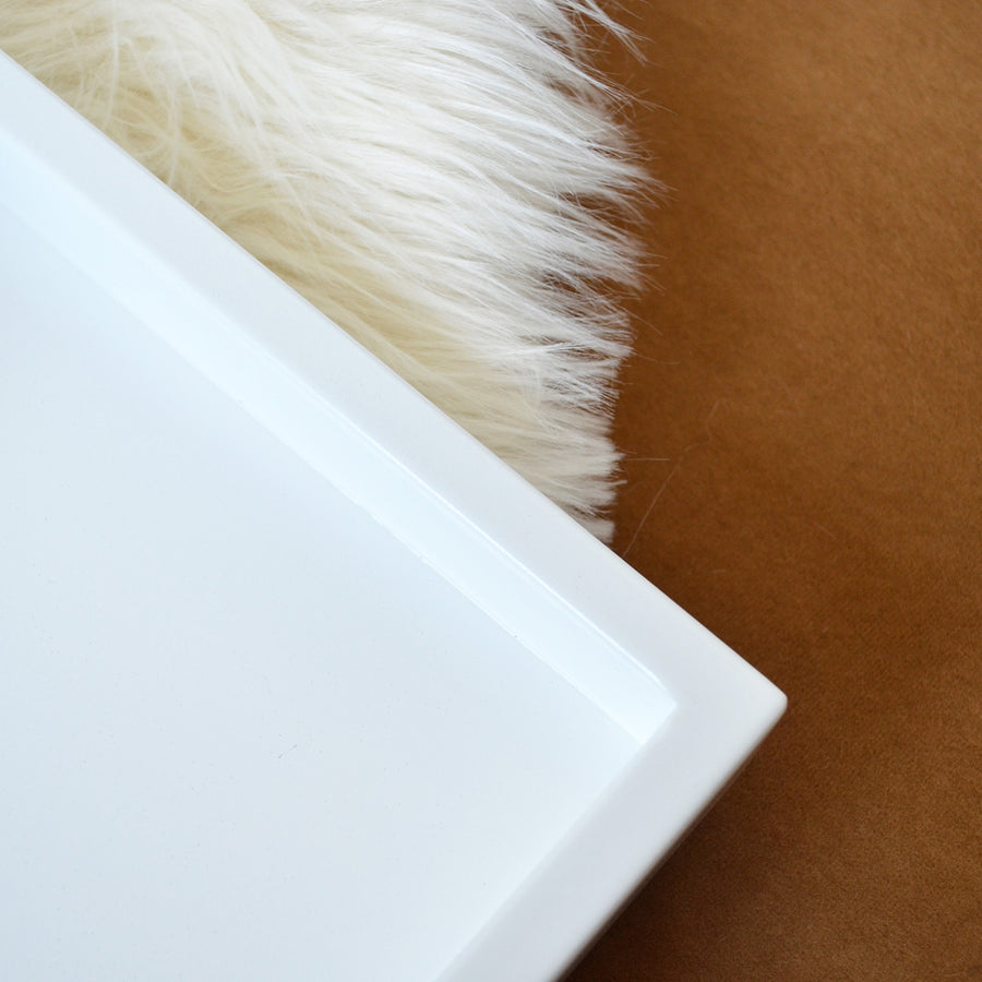 Orange Low Profile Tray