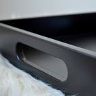 Dark Green Tray with Handles