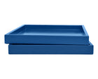 Blue Low Profile Tray