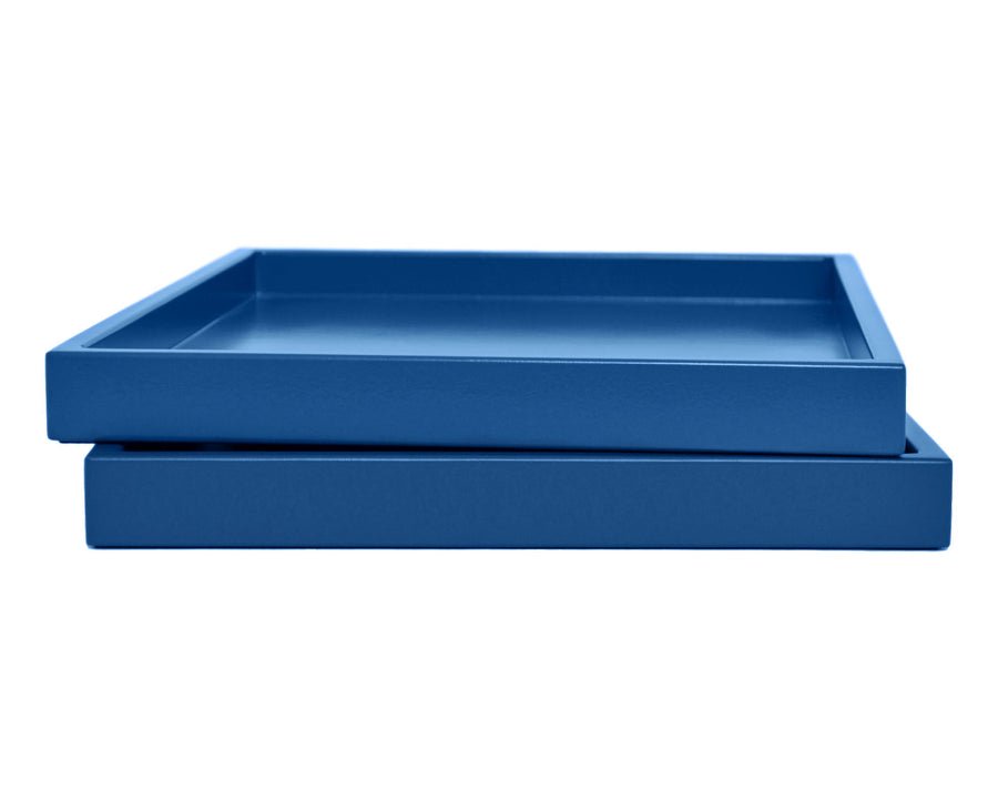 Blue Low Profile Tray