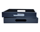 Dark Blue Tray with Handles