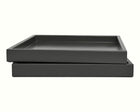 Dark Gray Low Profile Tray