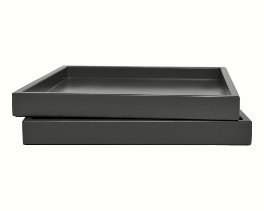 Dark Gray Low Profile Tray