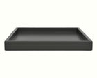 Dark Gray Low Profile Tray