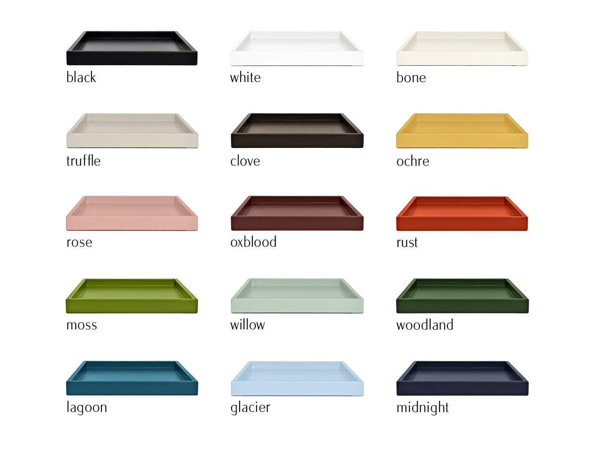 Low-Profile Trays