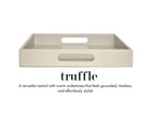 17 x 24 Rectangle Tray with Handles