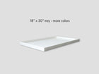 18 x 30 Rectangle Shallow Tray