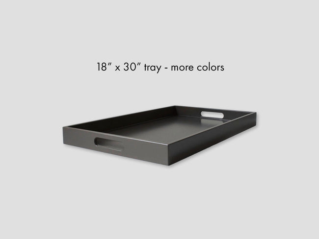 18 x 30 Rectangle Tray with Handles