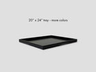 20 x 24 Rectangle Shallow Tray