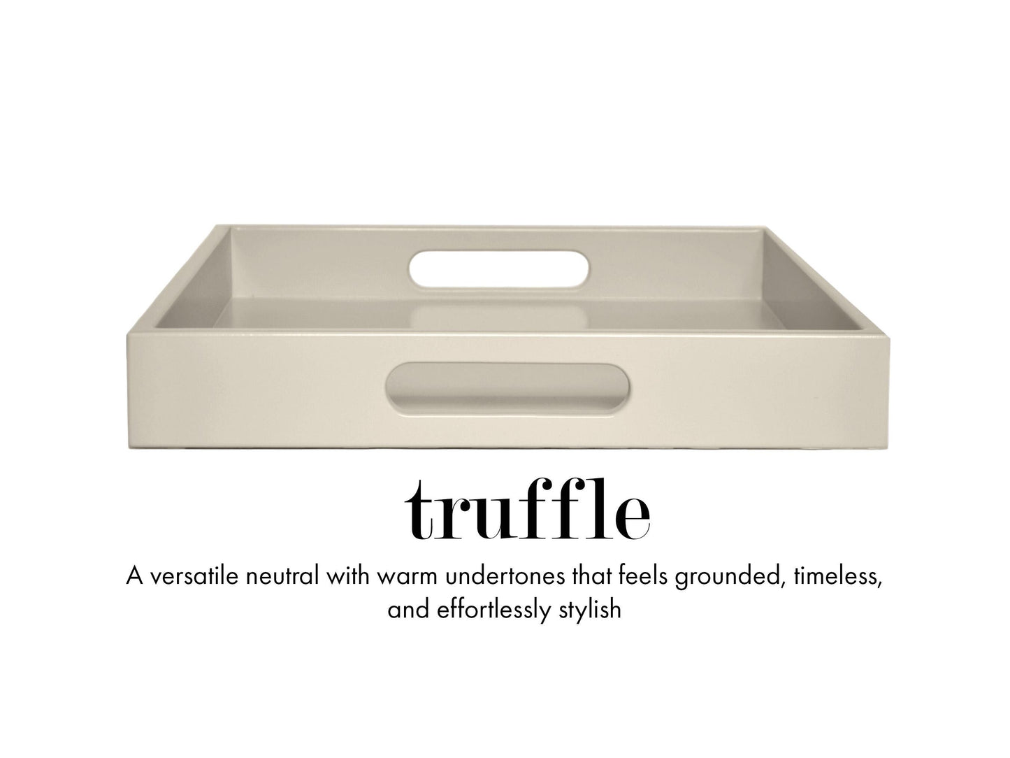 18 x 30 Rectangular Tray with Handles