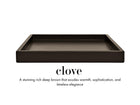 24 x 24 Shallow Square Tray