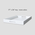 17 x 24 Rectangle Tray with Handles