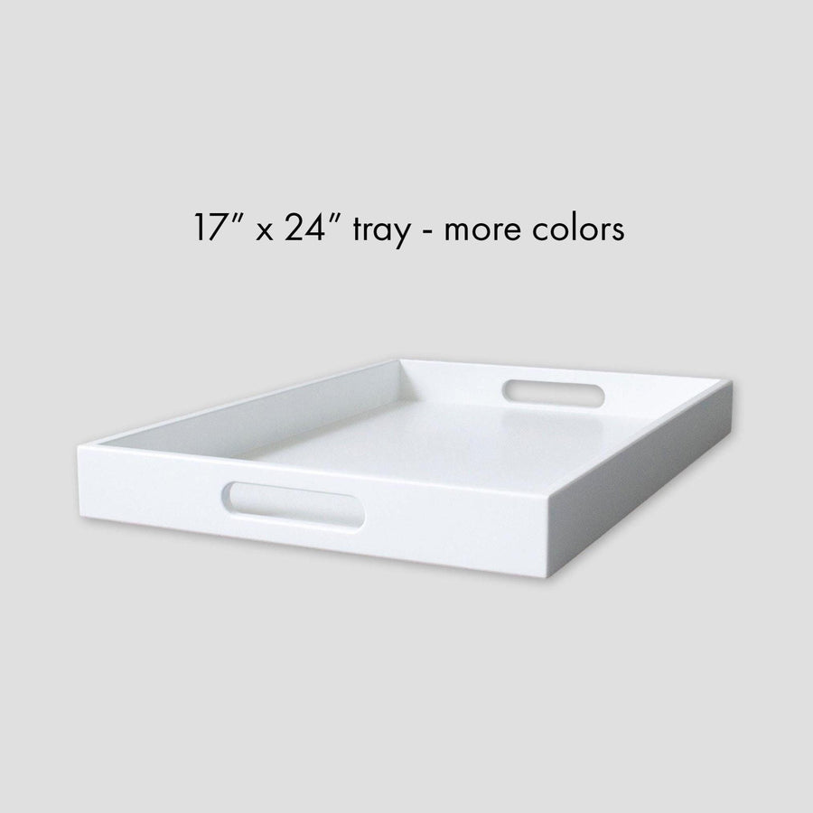 17 x 24 Rectangle Tray with Handles