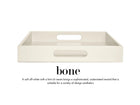 20 x 20 Square Tray with Handles