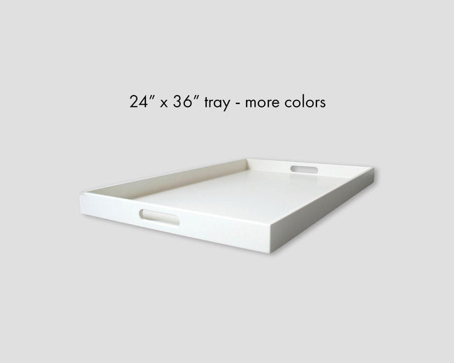 24 x 36 Rectangular Tray with Handles