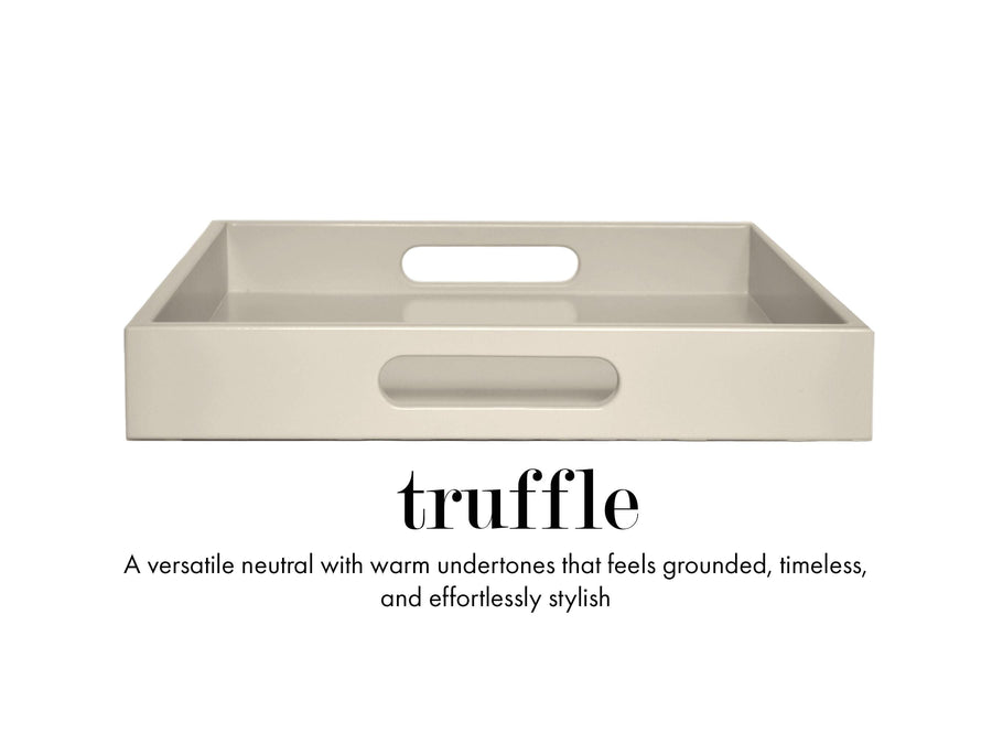 22 x 22 Square Tray with Handles