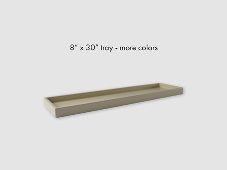 8 x 30 Shallow Rectangle Tray