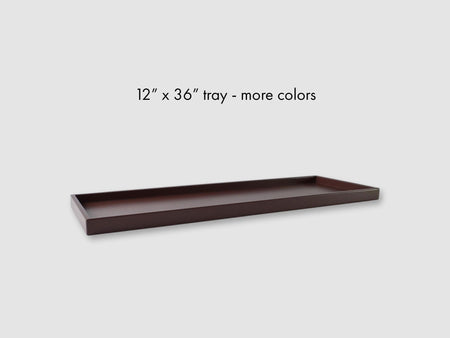 12 x 36 Shallow Rectangle Tray