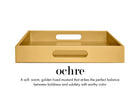 15 x 22 Rectangle Tray with Handles