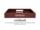 15 x 22 Rectangle Tray with Handles