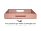 15 x 22 Rectangle Tray with Handles