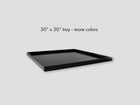 30 x 30 Square Shallow Tray