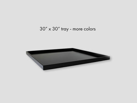 30 x 30 Square Shallow Tray