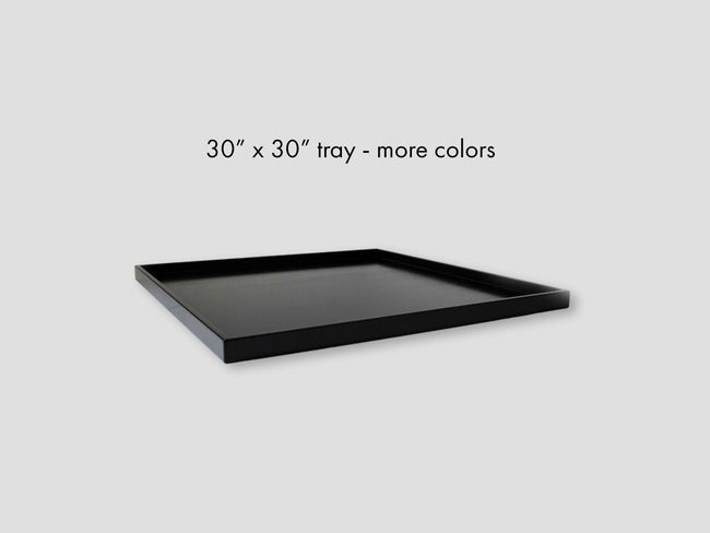 30 x 30 Square Shallow Tray