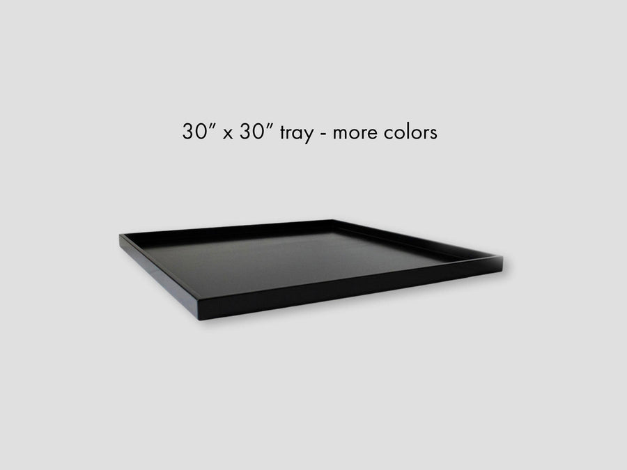 30 x 30 Square Shallow Tray