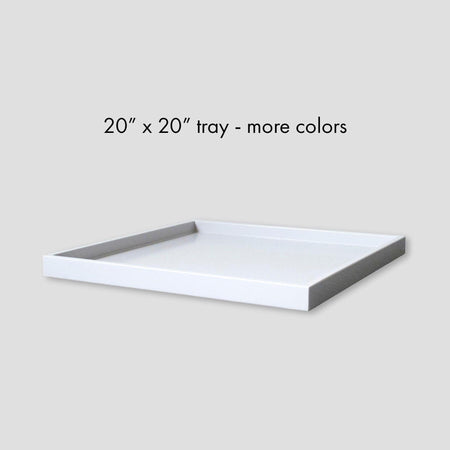 20 x 20 Square Shallow Tray