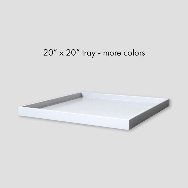 20 x 20 Square Shallow Tray