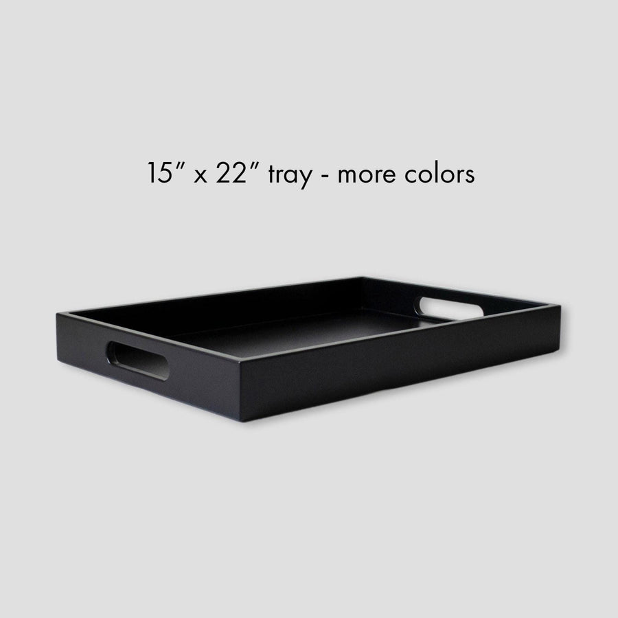 15 x 22 Rectangle Tray with Handles
